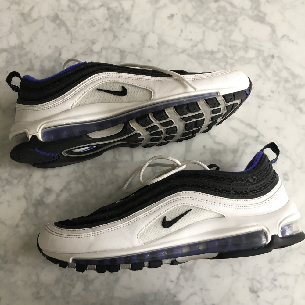 NIKE AIR MAX 97 – White/Persian Violet Men's 11